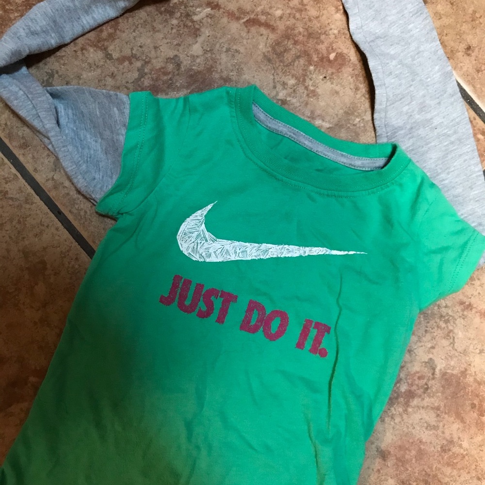 Girl Long sleeve double Nike shirt